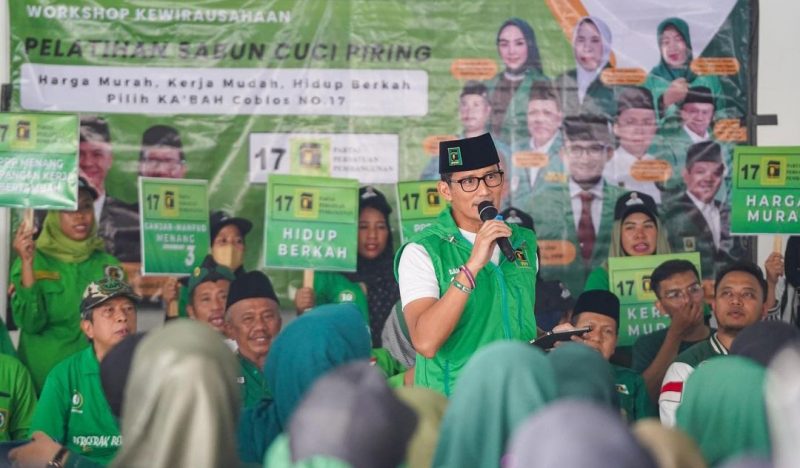 Sandiaga Uno -Holopiscom