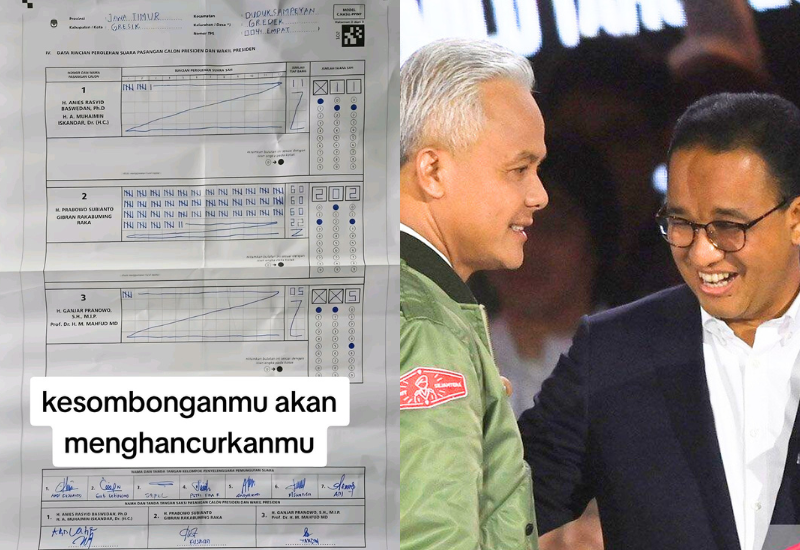 Anies dan Ganjar di Gresik