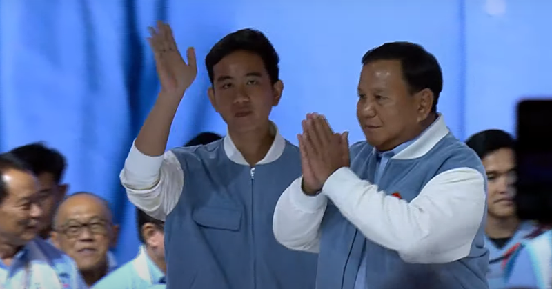 Prabowo Subianto dan Gibran Rakabuming Raka