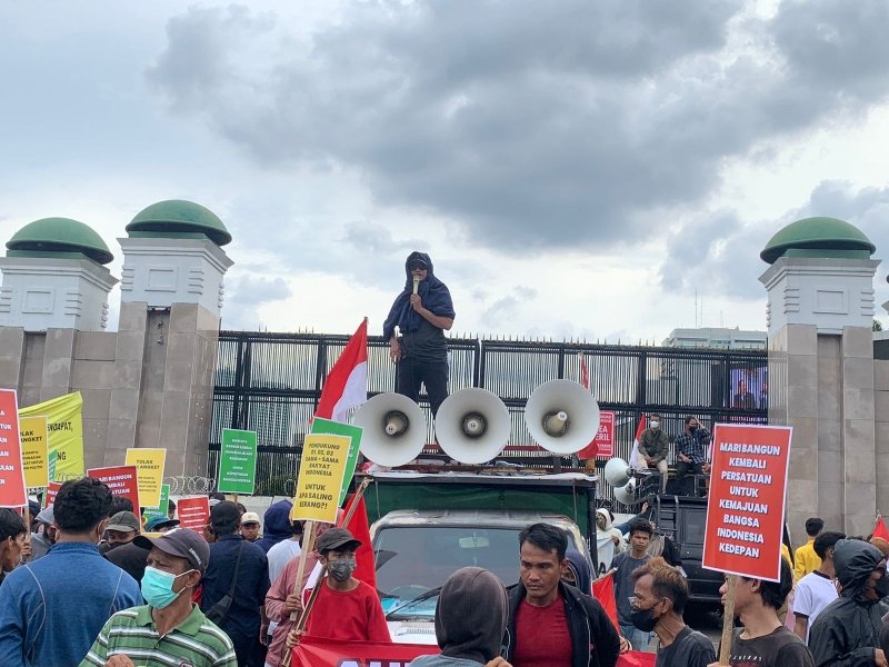 Demo Gempar Hak Angket