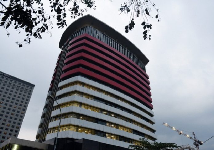 Gedung Merah Putih KPK. holopis