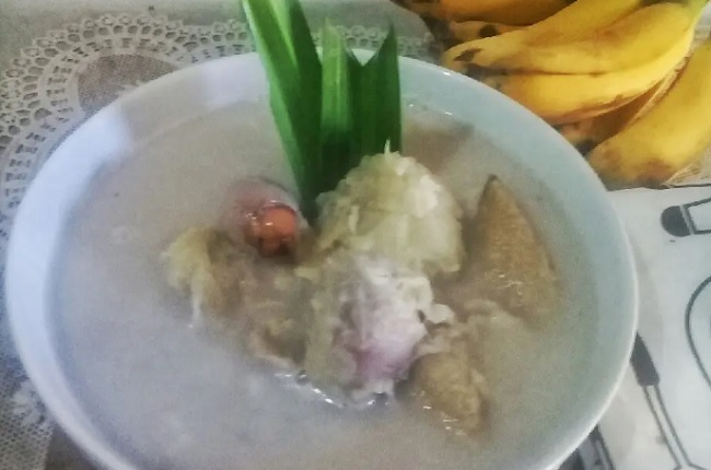 Kolak Pisang Durian