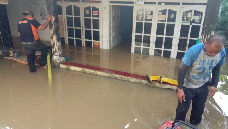 Kondisi banjir di Kendari