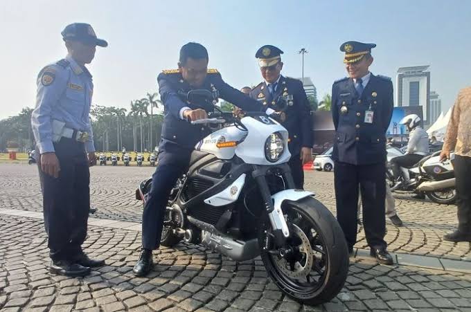 Motor Listrik Dishub DKI