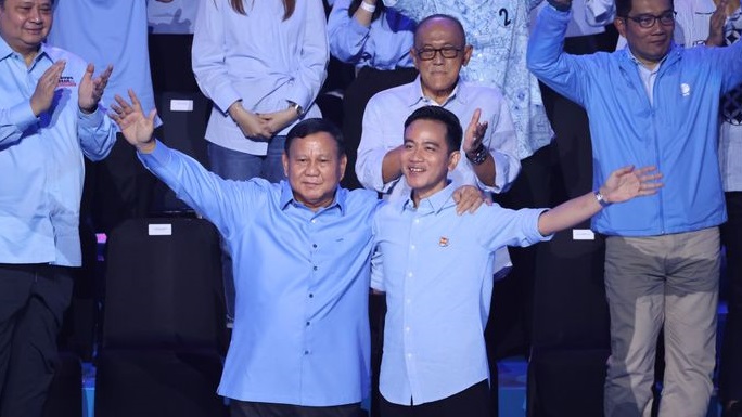 Prabowo Subianto dan Gibran Rakabuming Raka (2)