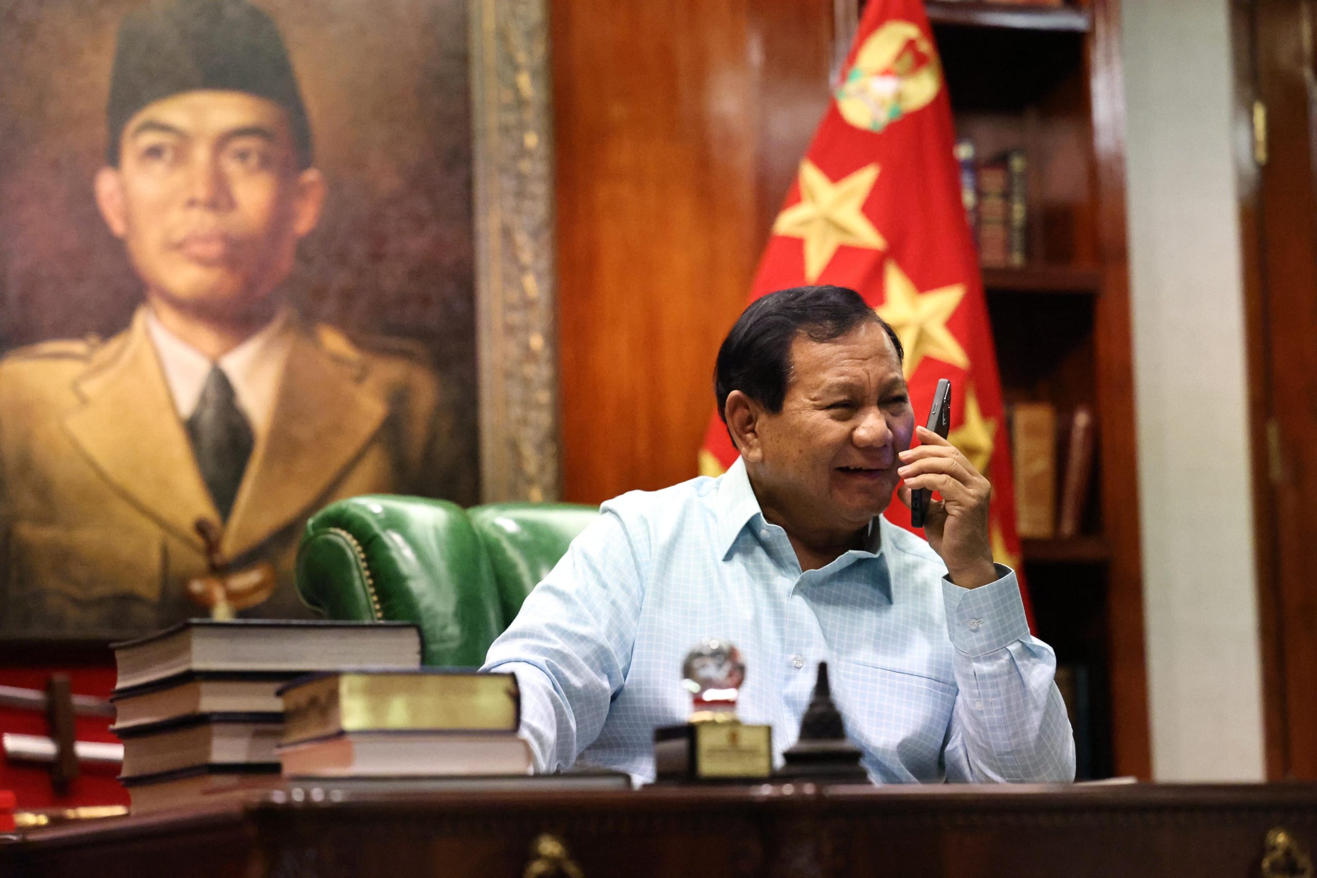 Prabowo Terima Telepon dari Joe Biden