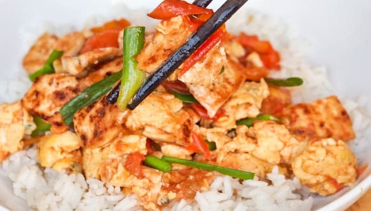 Tumis tahu telur
