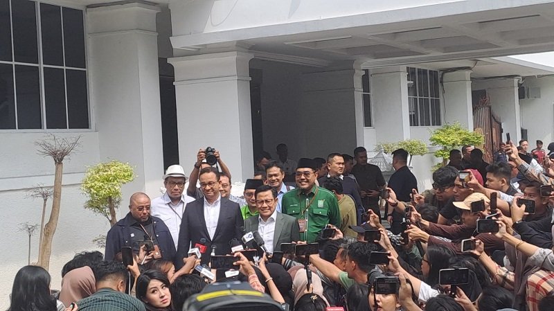 Anies Baswedan dan Muhaimin Iskandar