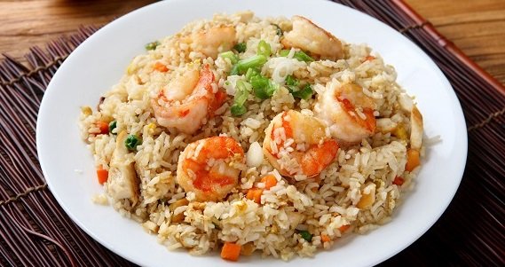 Nasi goreng seafood
