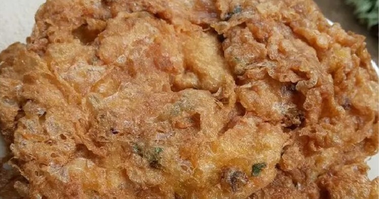Telur dadar crispy