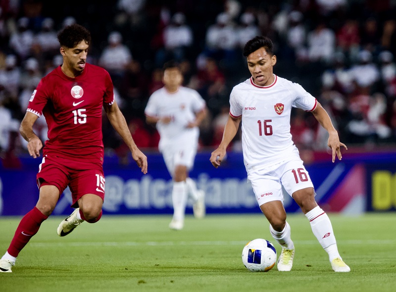 Timnas U-23 Indonesia vs Qatar