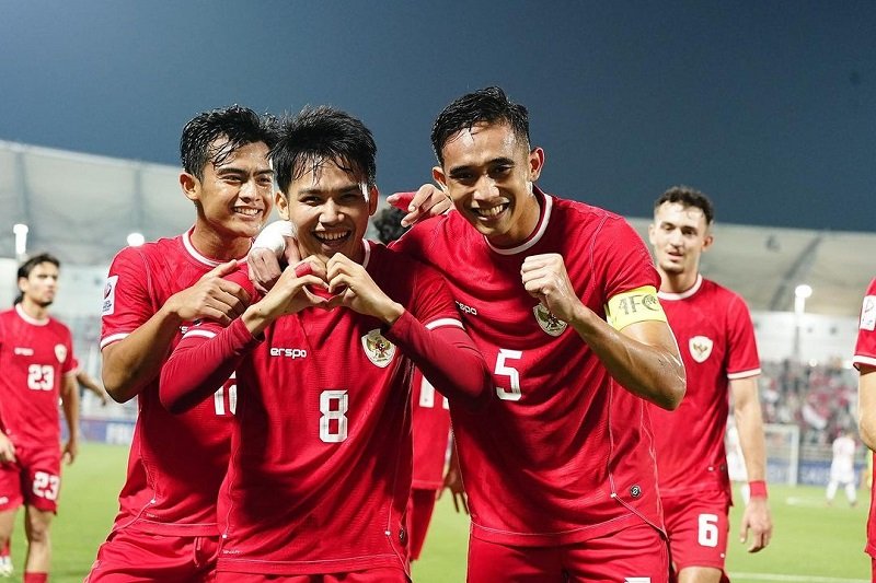 Witan Sulaeman dan skuad Timnas U-23 Indonesia