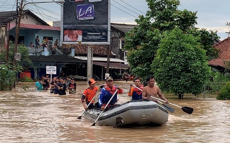 Banjir di Muara Enim