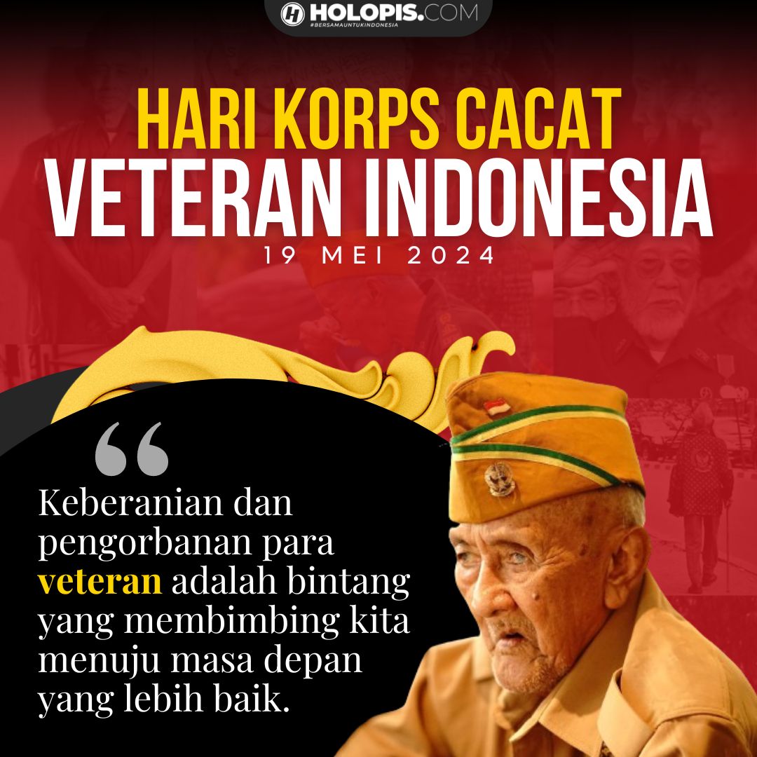 Hari Cacat Veteran Indonesia 2024