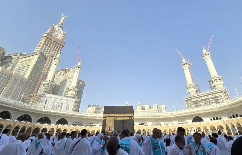 Jemaah Haji di Masjidil Haram 30 Mei 2024