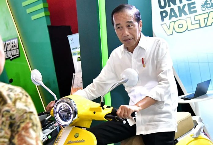 Jokowi di PEVS 2024