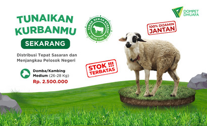 Kurban Bareng Holopis.com, Ada Kambing Premium sampai Sapi Berkualitas 2 Kambing Medium
