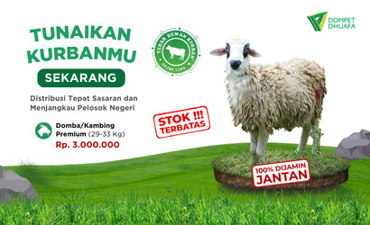 Kurban Bareng Holopis.com, Ada Kambing Premium sampai Sapi Berkualitas 3 Kambing Premium