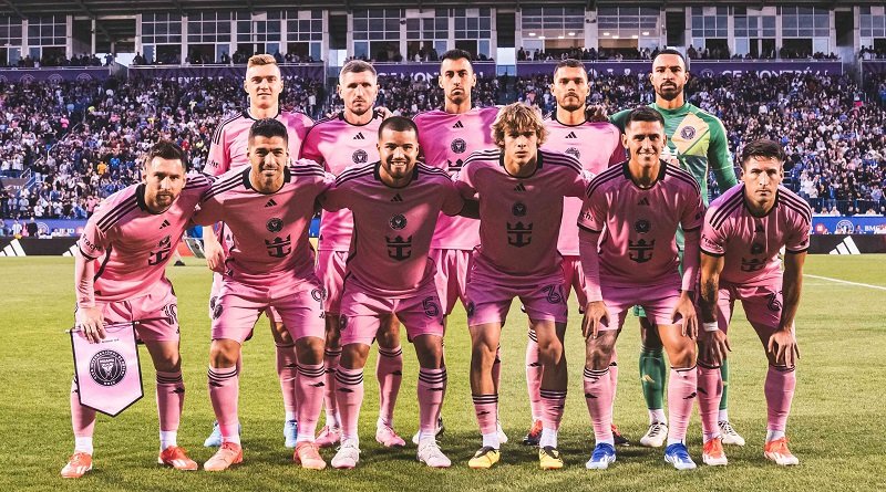 Lionel Messi dan skuad Inter Miami Lionel Messi dan skuad Inter Miami