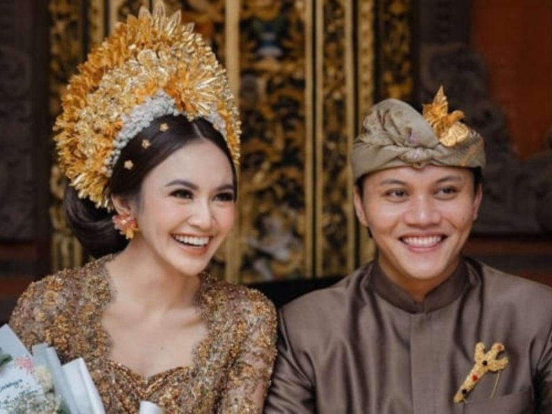 Mahalini Raharja dan Rizky Febian