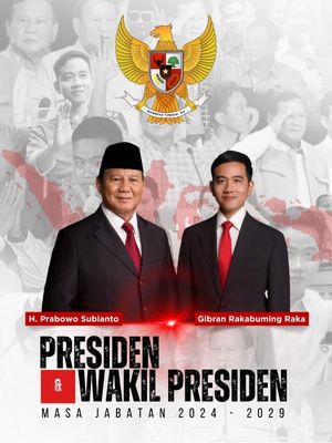 Presiden dan Wakil Presiden Terpilih 2024 - 2029