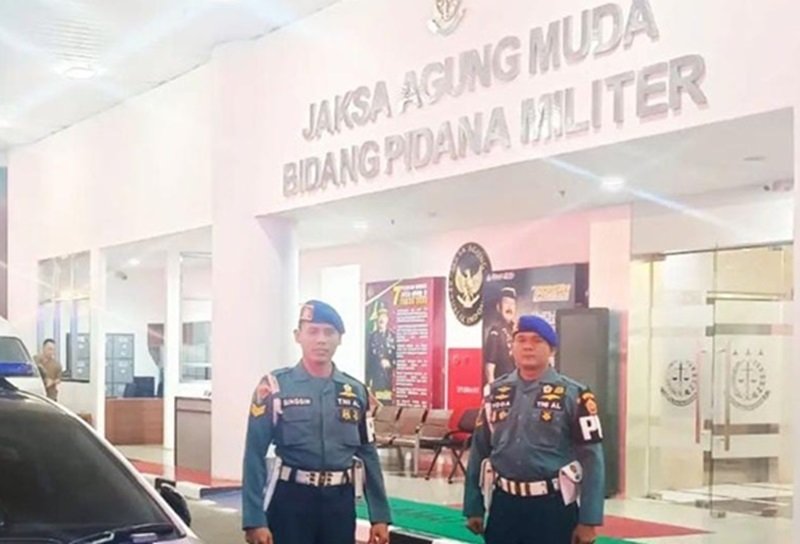 TNI Jaga di Kejaksaan Agung