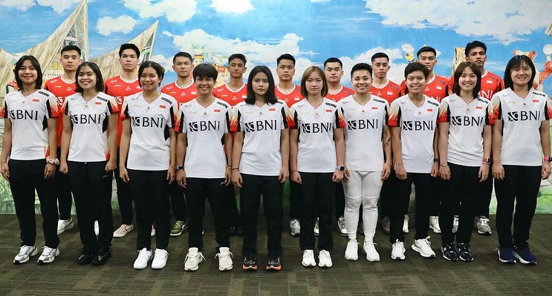 Tim Putra dan Putri Indonesia di Thomas dan Uber Cup 2024