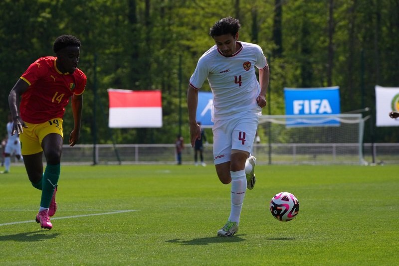 Timnas U-23 Indonesia vs Guinea di Playoff Olimpiade Paris 2024