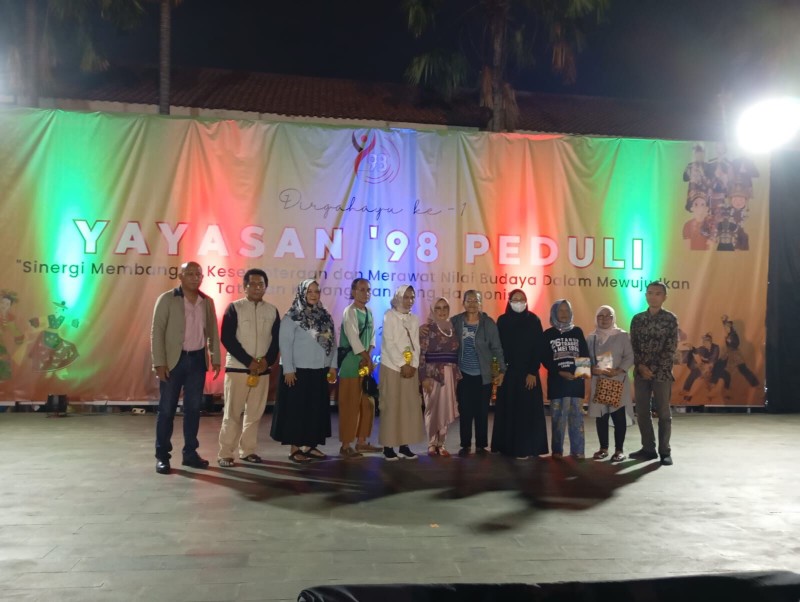 Hut 1 tahun yayasan 98 peduli