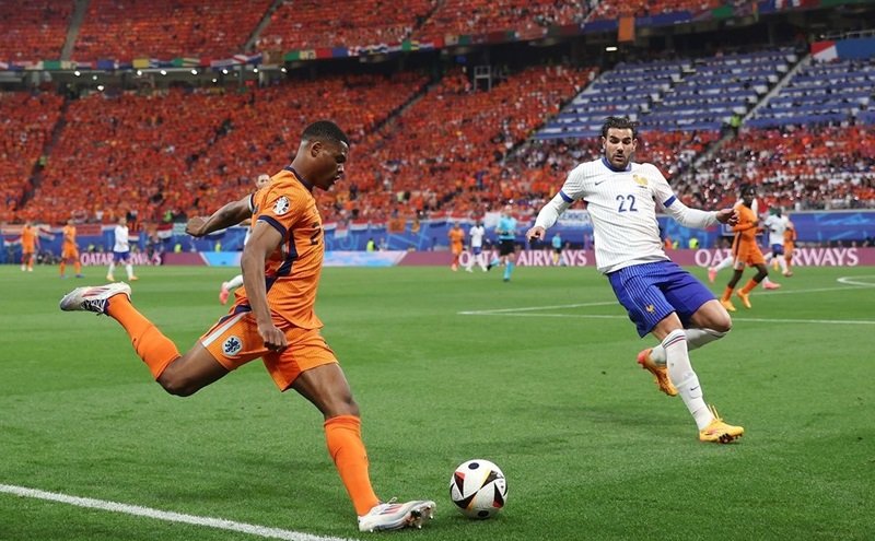 Belanda vs Prancis di Euro 2024