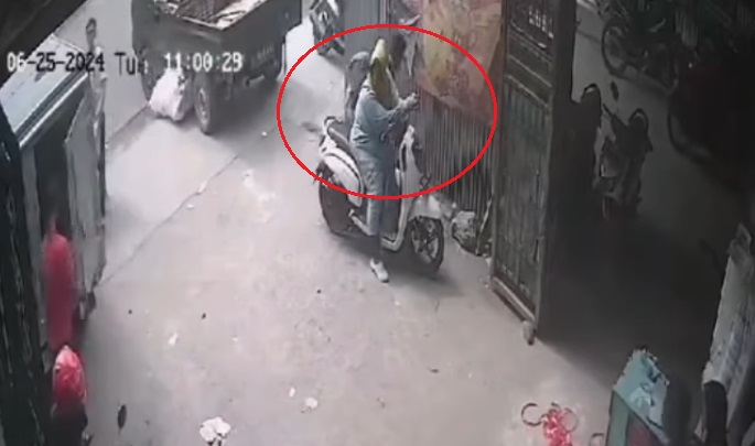 CCTv Penjambretan di Pandeglang Banten