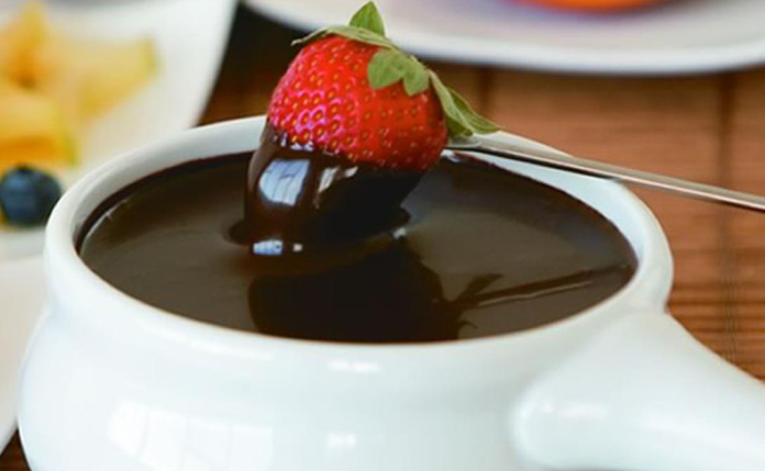 fondue coklat