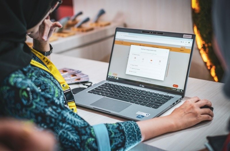 ilustrasi transaksi online