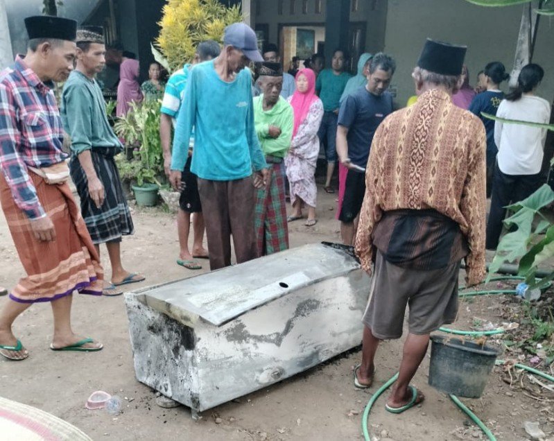 Kebakaran rumah warga di Magetan