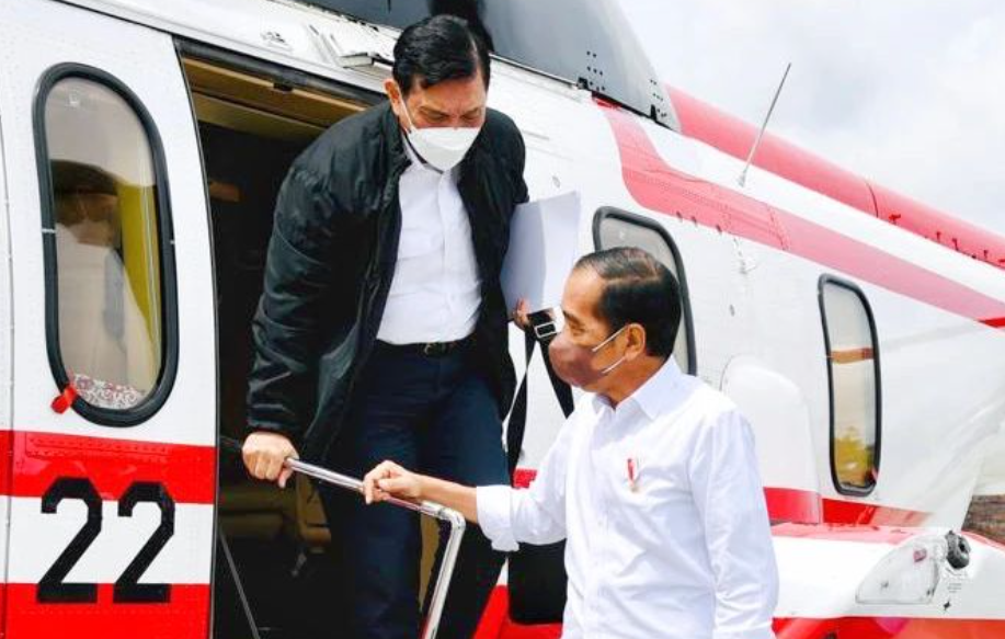 luhut dan jokowi