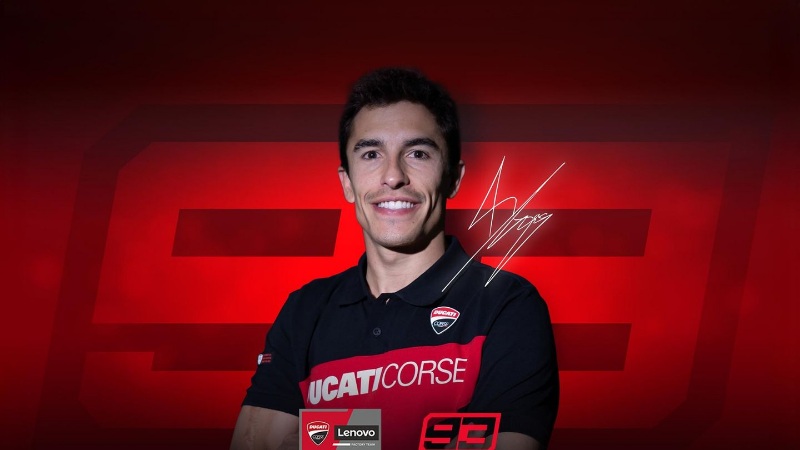 Marc Marquez ke Ducati Lenovo