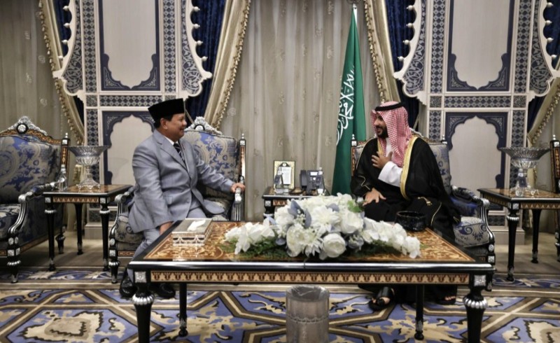 Menhan Prabowo di Arab