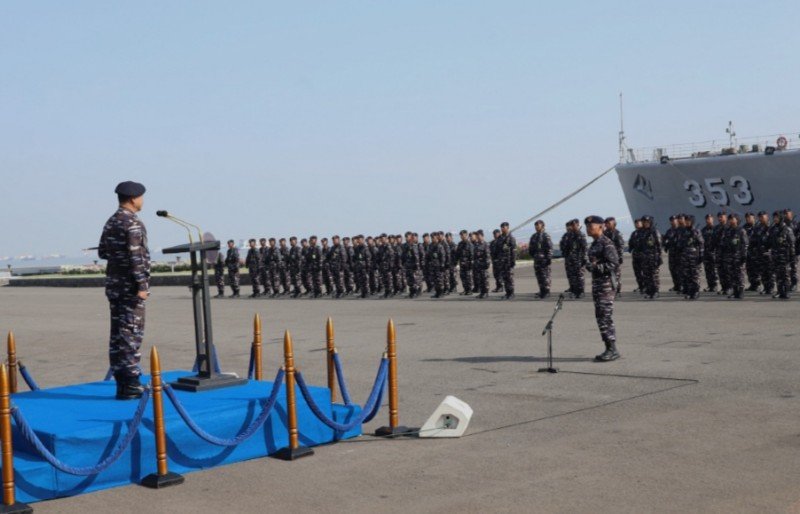 Pelepasan KRI Martadinata