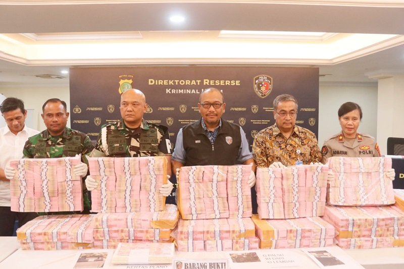 penanganan kasus uang palsu oleh ditresrimum polda metro jaya 2024