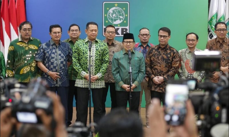 Pimpinan MPR saat berkunjung ke DPP PKB