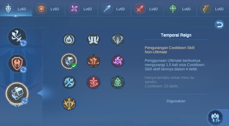 talent emblem temporal reign