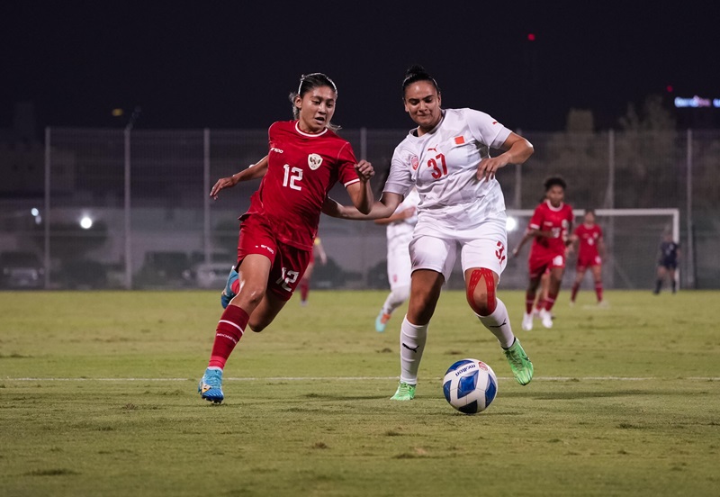 Timnas Indonesia Putri vs Bahrain