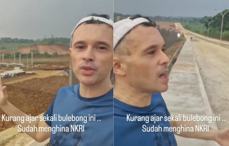 VIRAL : Bule Sebut Kepanjangan IKN 'Ibu Kota Koruptor Nepotisme' 1 Viral Bule HOLOPIS