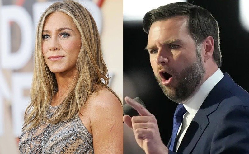 Jennifer Aniston dan JD Vance Jennifer Aniston dan JD Vance
