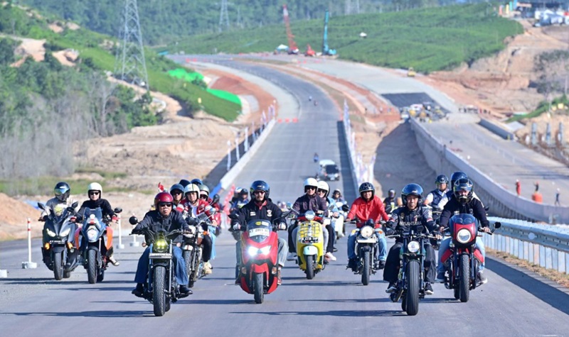 Jokowi coba tol IKN