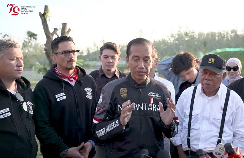 Jokowi di IKN