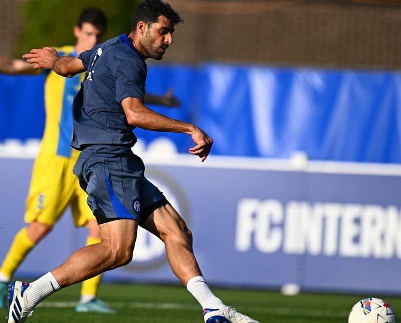 Mehdi Taremi bersama Inter Milan