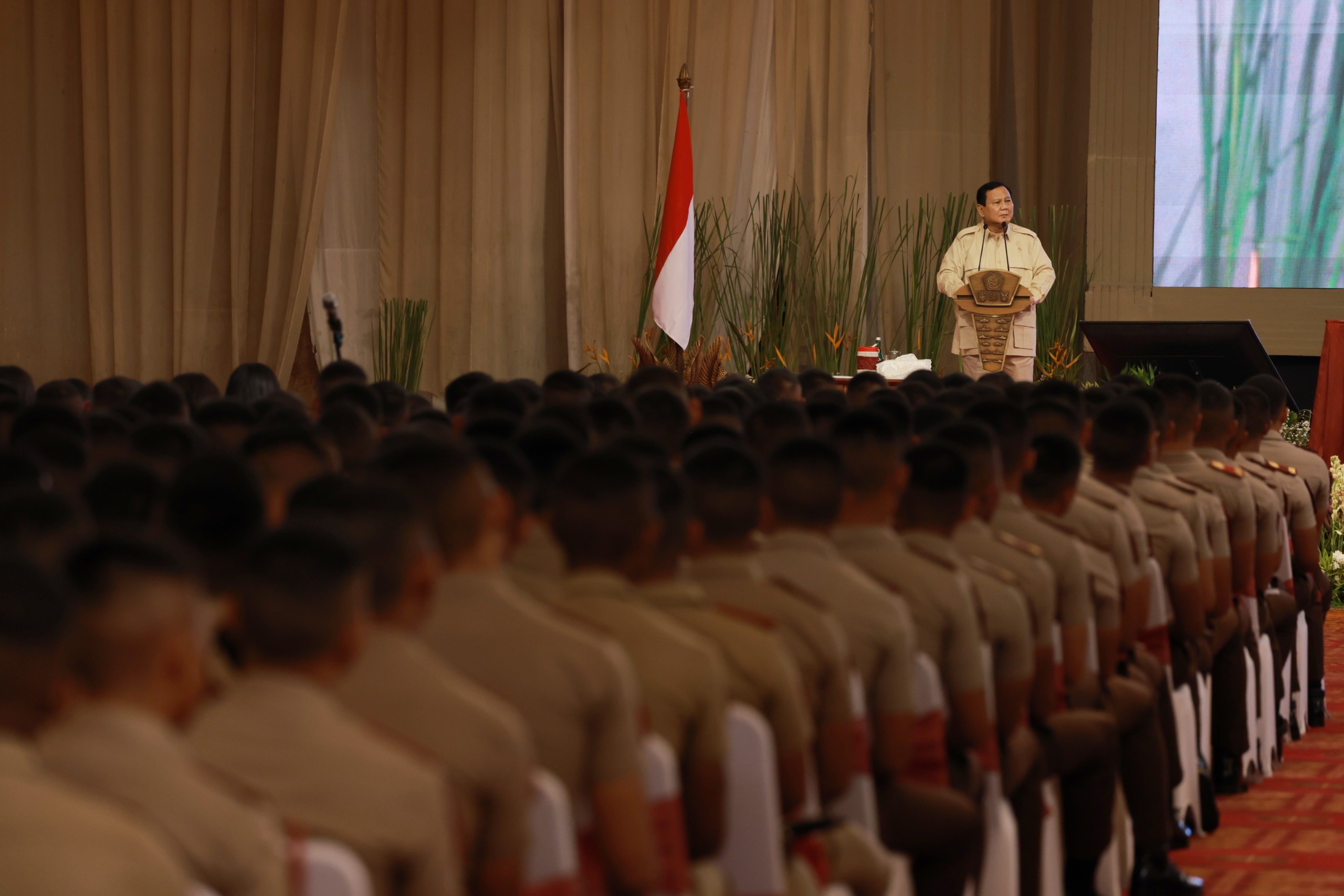 prabowo beri pembekalan holopis