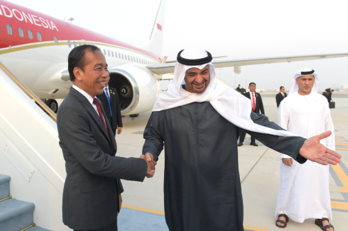 Presiden Jokowi di Abu Dhabi