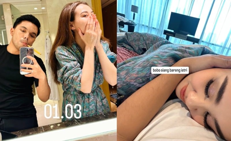 Thariq Halilintar dan Aaliyah Massaid